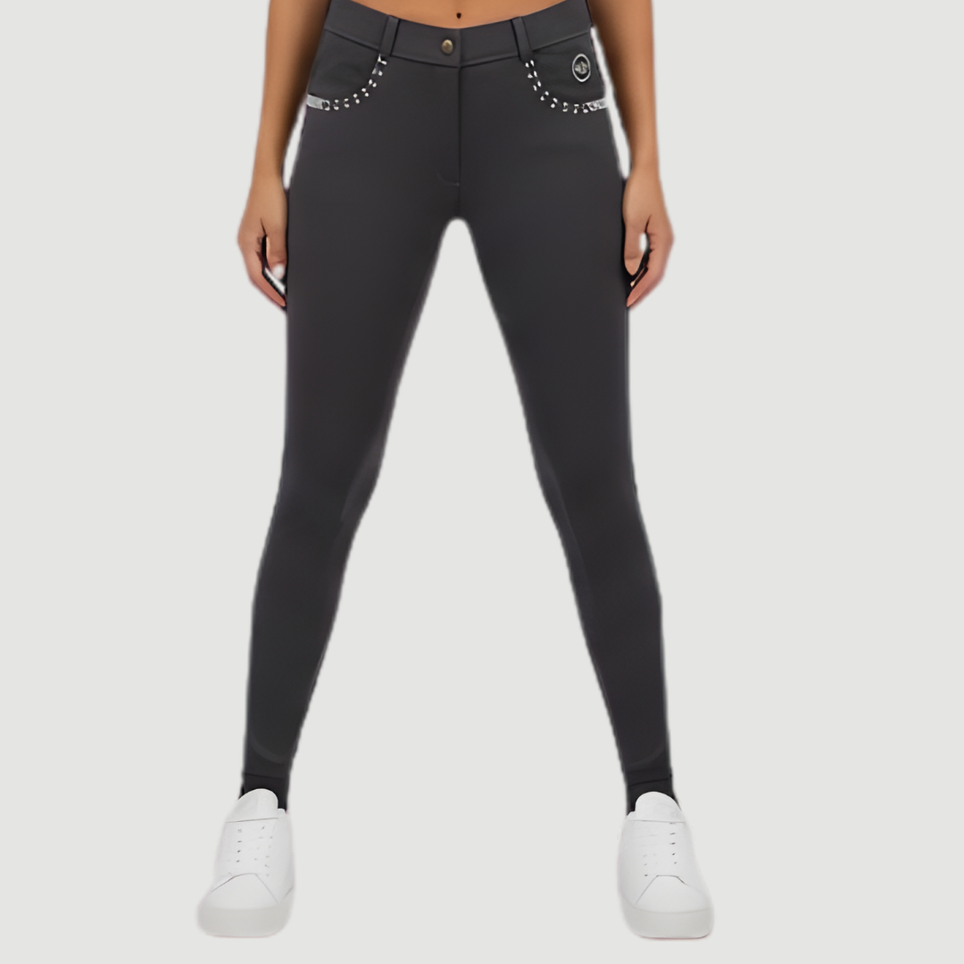 Culotte d'équitation Performance Obsidian Pearl