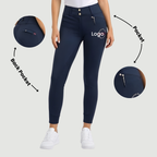 Titanium Performance Full-Seat Riding Tights