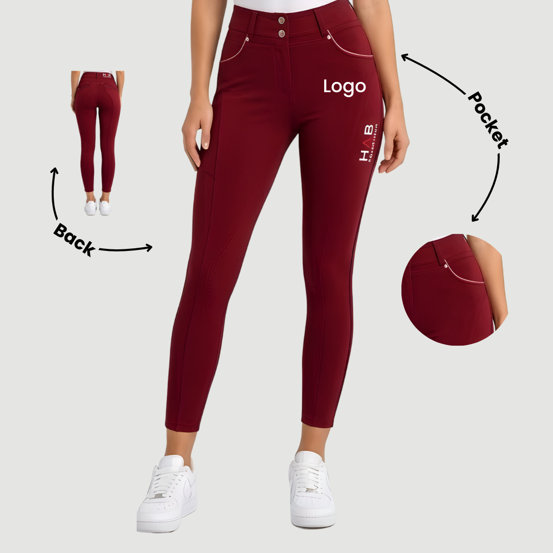 Culotte d'équitation taille haute Crimson Heritage
