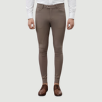 Mens UV Shield ProGrip Full-Seat Riding Breeches – Taupe Beige