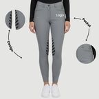 Signature Slate Performance Knee-Patch Breeches