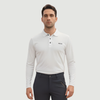 Men’s Performance Long Sleeve Polo Shirt