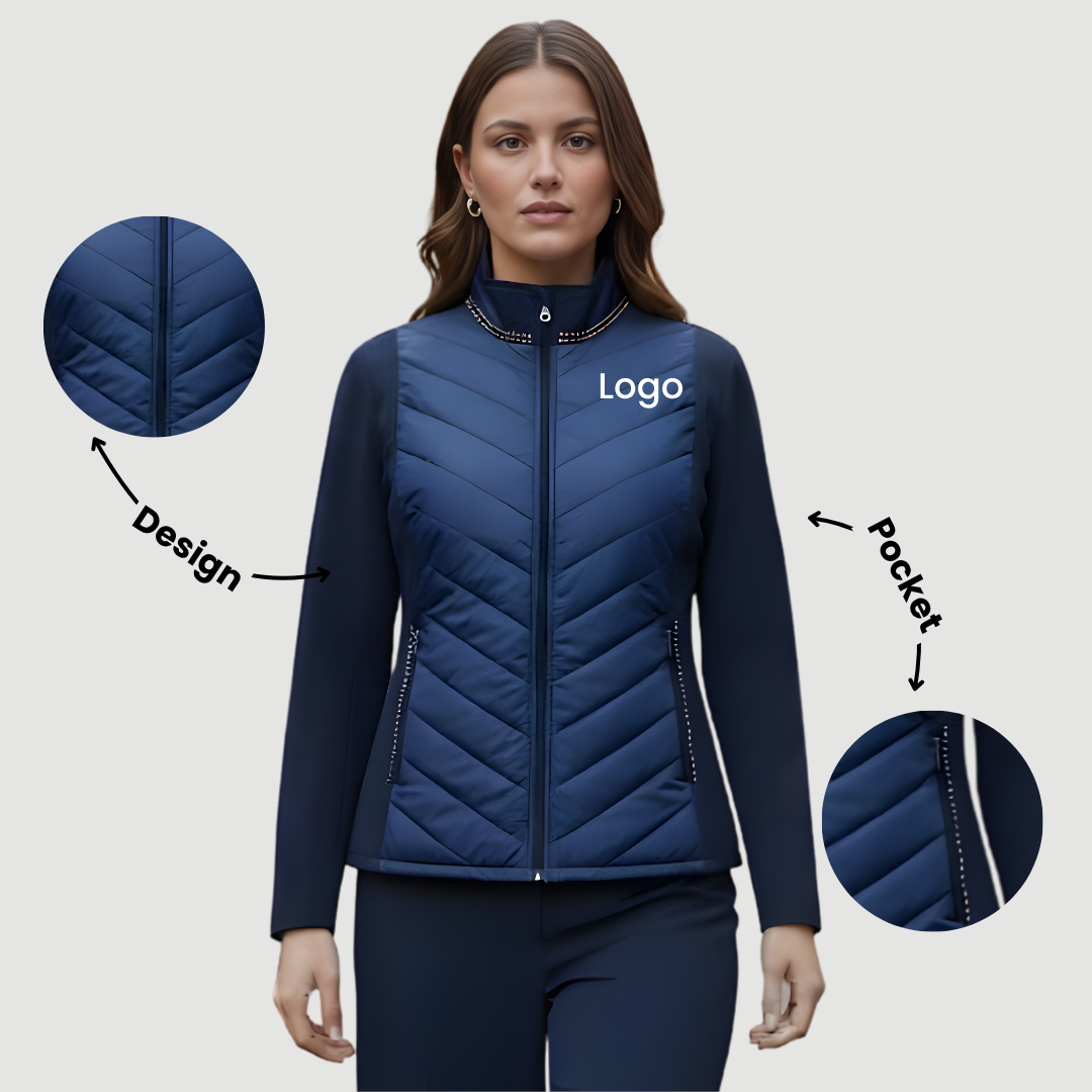 Women’s Crystal Collar Winter Performance Jacket