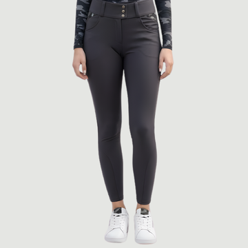 Culotte d'équitation taille haute avec grip intégral