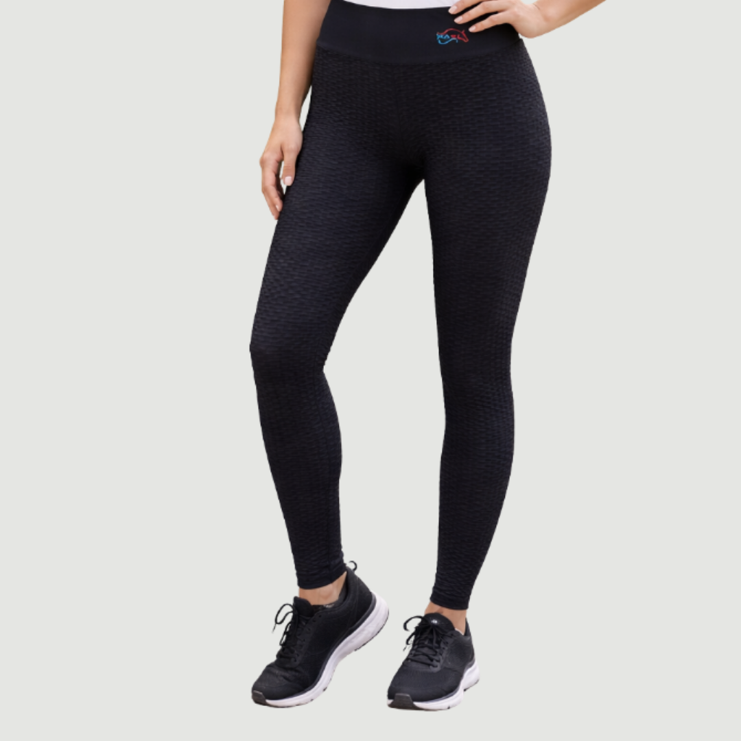Collant de performance texturé taille haute