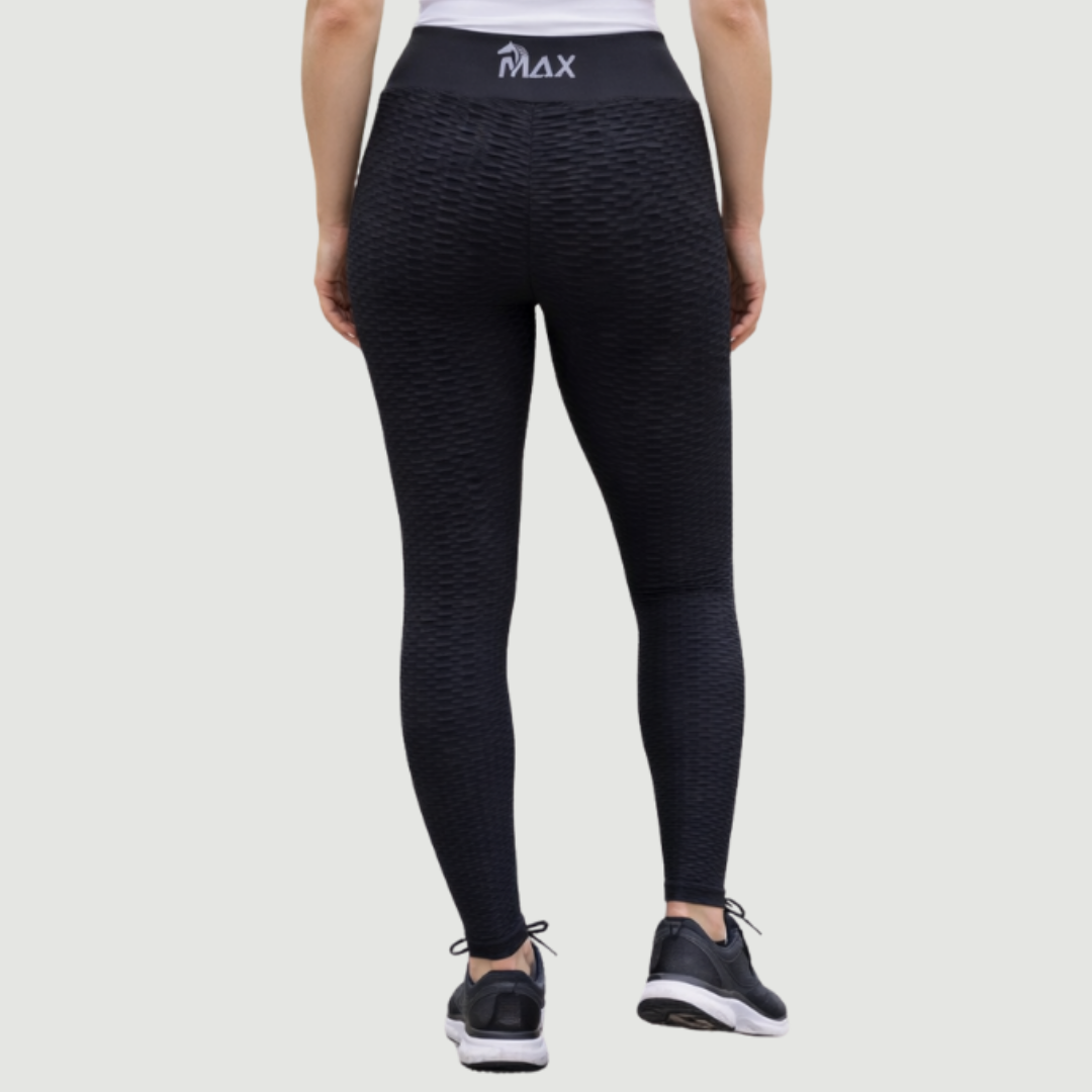 Collant de performance texturé taille haute