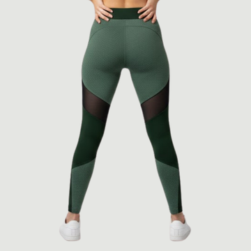 Collant Emerald Fusion à empiècements en maille